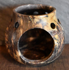 Body Shop Soapstone Oil Burner Tea Light Rustic Finish