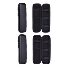 Portable Hard Shell Stylus Pencil Pen Case Holder Protective Storage Box, Black