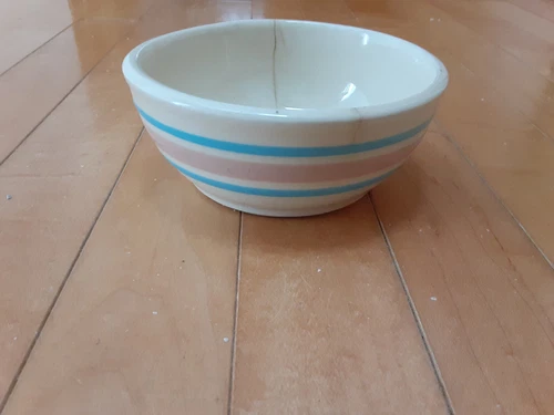 Vintage McCoy Striped Bowl #7016