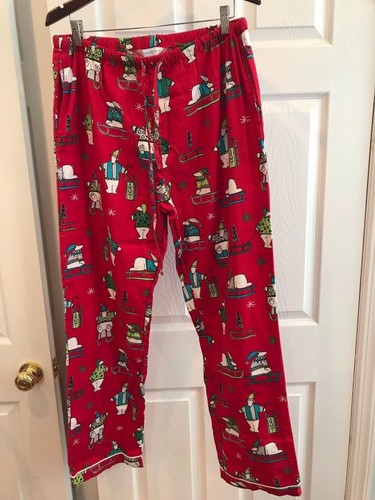 The Company Store Unbearable Ladies Lounge Sleep Pants Sz L