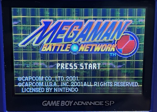 Mega Man Battle Network 1 -2001 Nintendo Gameboy Advance -Authentic-Tested-Saves - Picture 11 of 12