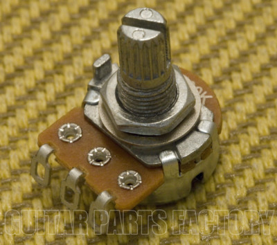R-VAM500KA Alpha 500K ''Dime-Sized'' Mini Split Shaft Audio Taper Pot A500K