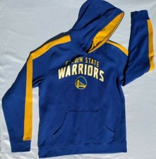 Golden State Warriors Fanatics Size L Pullover Pocketed Hoodie Sweatshirt