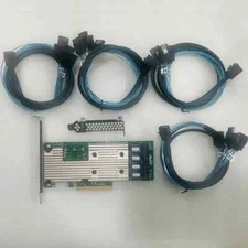 LSI 9305-16i SATA SAS 12Gbs RAID Controller PCIe 3.0 x8 IT-Mode 4* SFF-8643 SATA