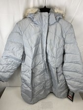 Gerry Women's Jacket Rise Size Xl Puffer Faux-fur Trim Parka Hooded