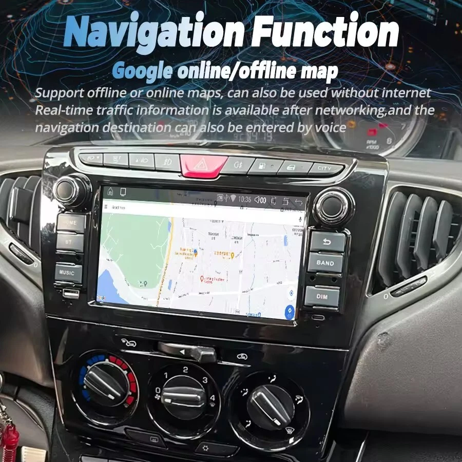 AUTORADIO ANDROID LANCIA YPSILON 2012-2020 STEREO AUTO TOUCH 7" WIFI NAVIGATORE - Immagine 4 di 4
