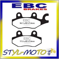 FA165TT Sinterisierte BremsbeläGe Hinten EBC Yamaha YXM 700 2014