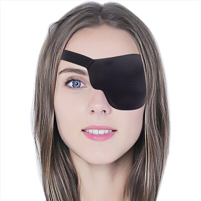 Thick Light-Blocking 3D Eye Patch for Left Eye - Breathable and Comfortable