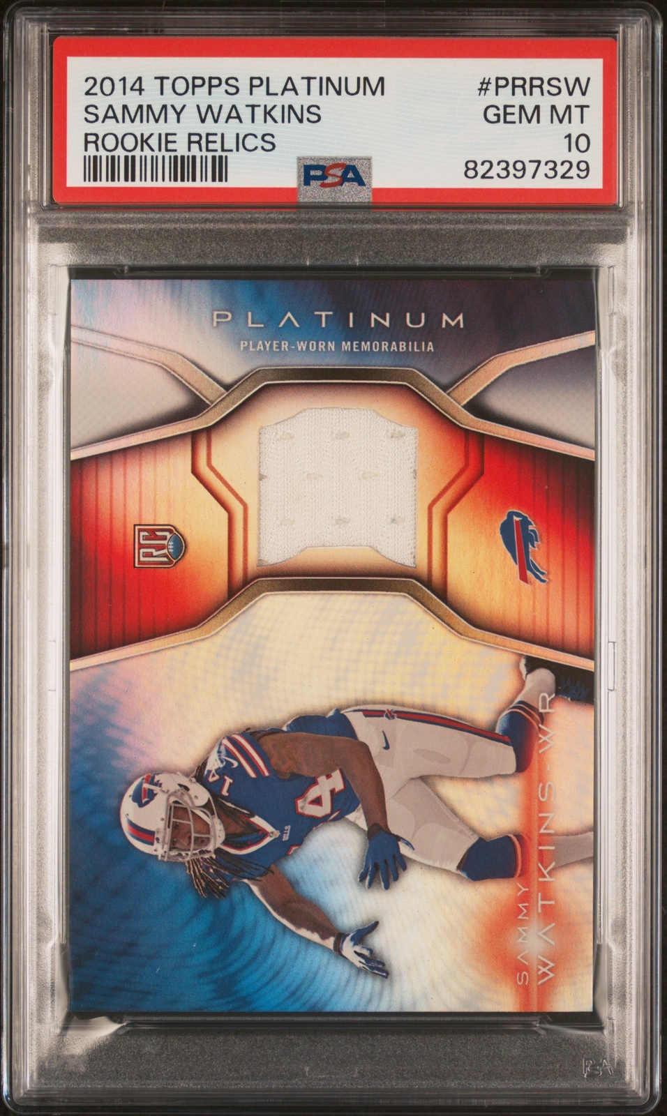 Sammy Watkins Topps Platinum Rookie Relics #PRRSW Base