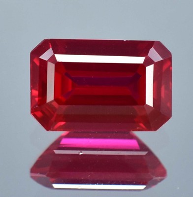 38.40 Ct Certified Natural Flawless Mozambique Red Ruby Emerald Loose Gemstone