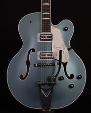 Gretsch G6136t-140 Pro 140th Falcon, Two-tone Stone Platinum/pure Platinum