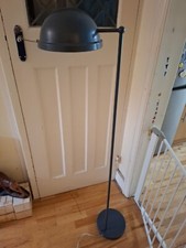 Circa 2015 Frandsen Lighting Danish Design Floor Lamp Grey Metal 138cm Tall *