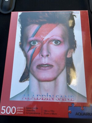 David Bowie puzzles 500 pieces ALADDIN SANE by Aquarius 