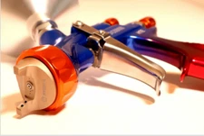 LVLP MP Atom X88 Infinity Spray Gun Kit – 1.3 & 1.4 Tips | Car Paint Solvent!