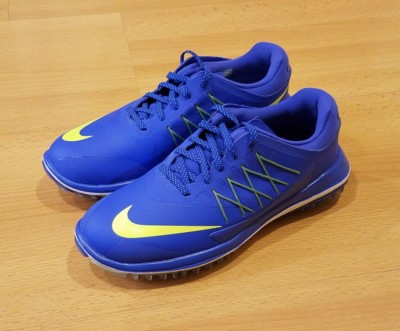 nike lunarlon golf shoes blue