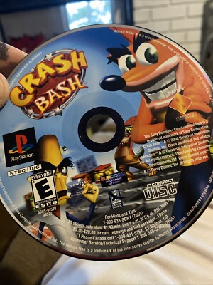 Crash Bash (Sony PlayStation 1, 2000) PS1, Replacement Case
