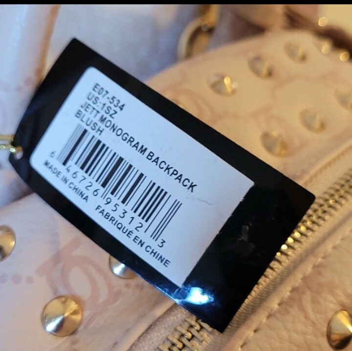 ?️ NWT BEBE Jett monogram backpack s-l400.jpg main image 3