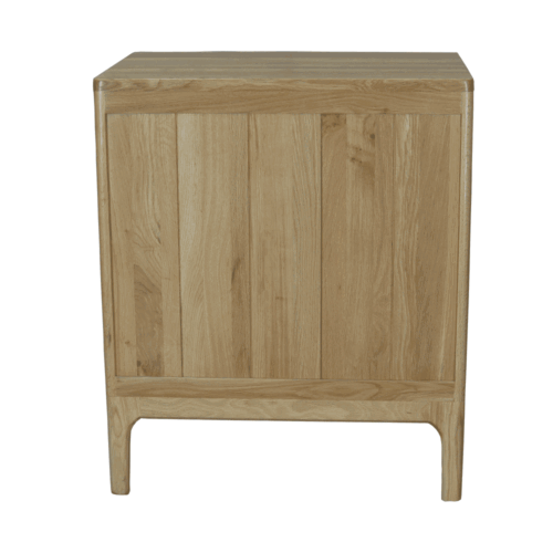 NEW Large Retro Solid American Oak Bedside Tables (Including Delivery) - Picture 3 of 6