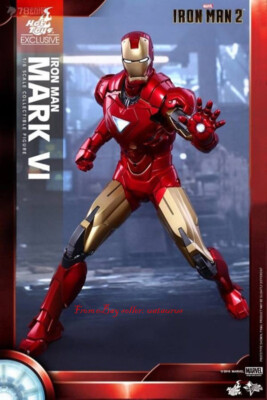 Perfect Hot Toys 1/6 Mms339 Iron Man 2 Iron Man Mk6 Special