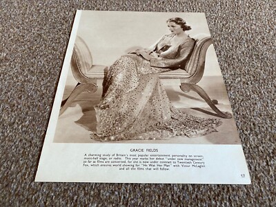 FLM9 BILD 11X8 GRACIE FIELDS