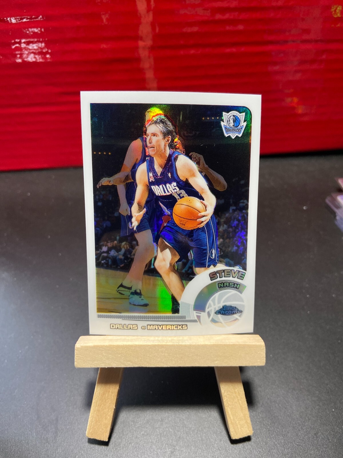2002-03 Topps Chrome Refractors White Border #82 Steve Nash /249