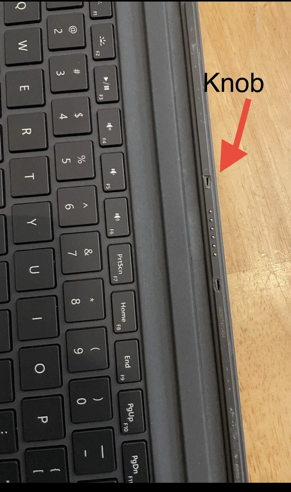 Teclado con cubierta tipo Microsoft Surface Pro original para Pro 7/6/5/4/3 (2017)*Leer* Foto 4 de 4