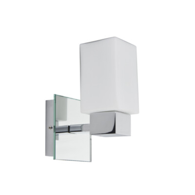 Paulmann 701.43 Altea Wall Light Max 10W GX24q-1 Chrome/Opal Excl. Bulbs