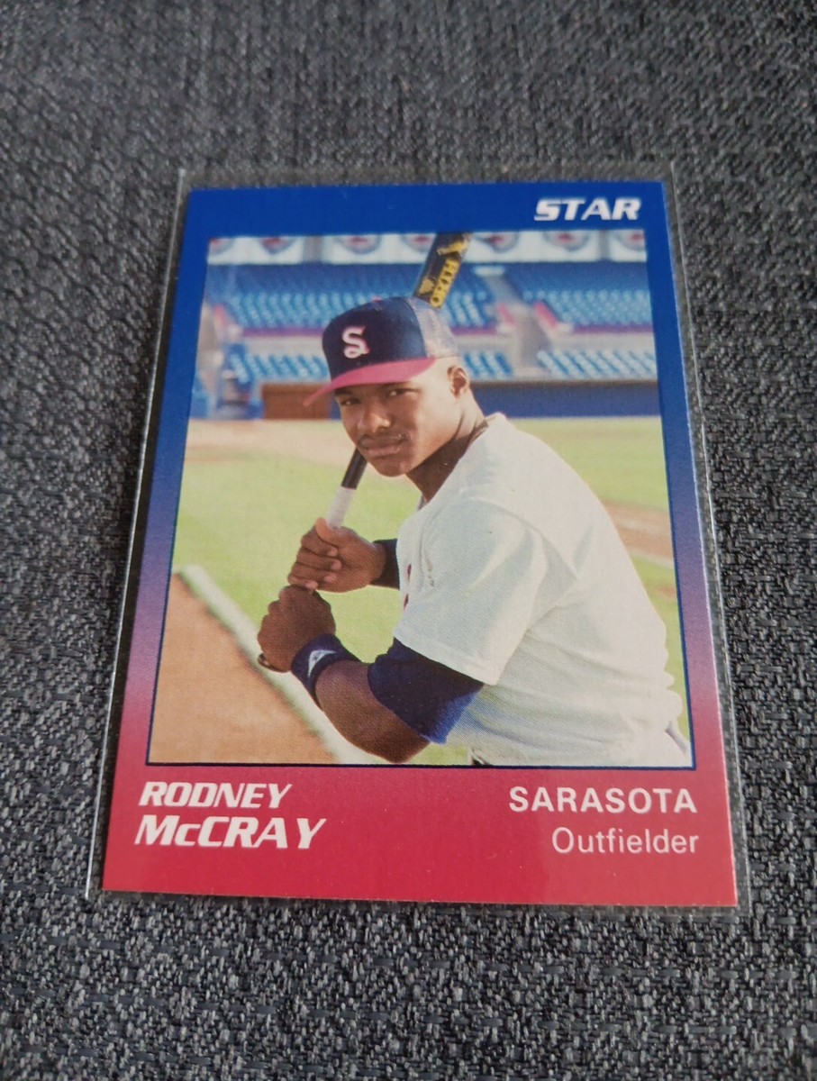 1989 Star # 14 Rodney McCray Card (ML) Sarasota White Sox Rare Baseball Card 1989 Star # 14 Rodney McCray Card (ML) Sarasota White Sox Rare Baseball Card