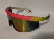 Vtg 80s Mirror Lens Sunglasses Cycling Beach