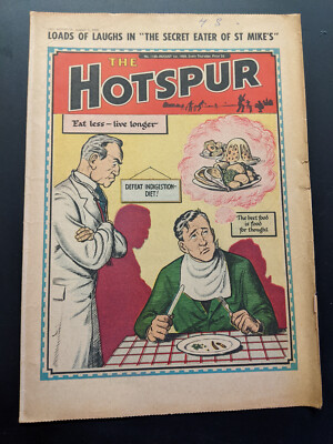 Hotspur Comic No 1186, August 1st 1959, D.C. Thompson.