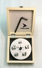 Disc Cutter Feather Shape | Set of 10 punches | 15 to 25mm | Jewelry Dies |