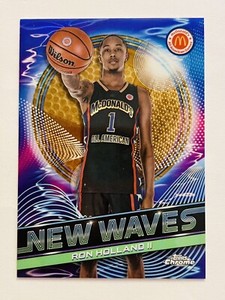 2023 Topps Chrome McDonald's All American Basketball Orange Basketball Refractor Ron Holland II #NW-11