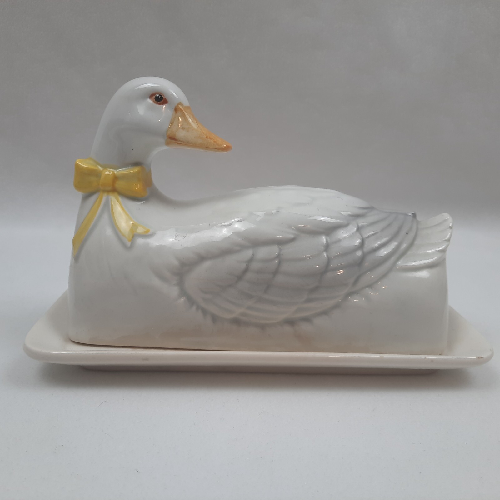 Vintage/Rare Otagiri Japan Holstein Cow Butter Dish 1980's eBay