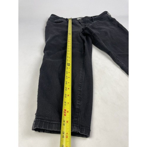 Torrid Denim Jeans Women Size 20R Dark Wash Black Laced Ankle 40 X 24.5 Jegging - Picture 5 of 10