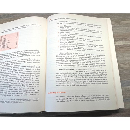 Fundamentals of Real Estate Textbook Jerome Dasso 1977 Hardcover - Imagen 11 de 15