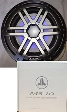 JL Audio Marine 10" Subwoofer 4-Ohm 350w LED M3-10IB-S-Gm-i-4 Black Sport Grille