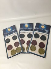 Wax Seal Stickers Walt Disney Theme Parks Capture the Magic Rare 3 Packs NOS