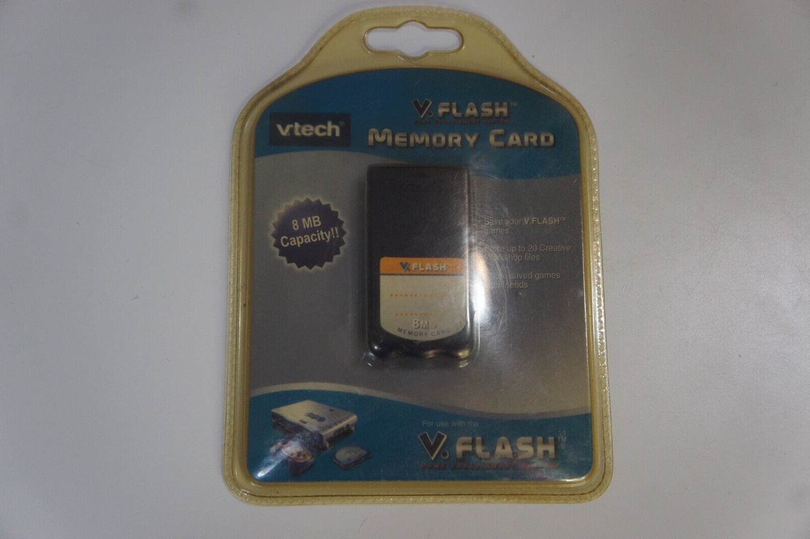 VTech VFlash 8 MB Memory Card V.flash Edutainment System Lot# J55 for ...