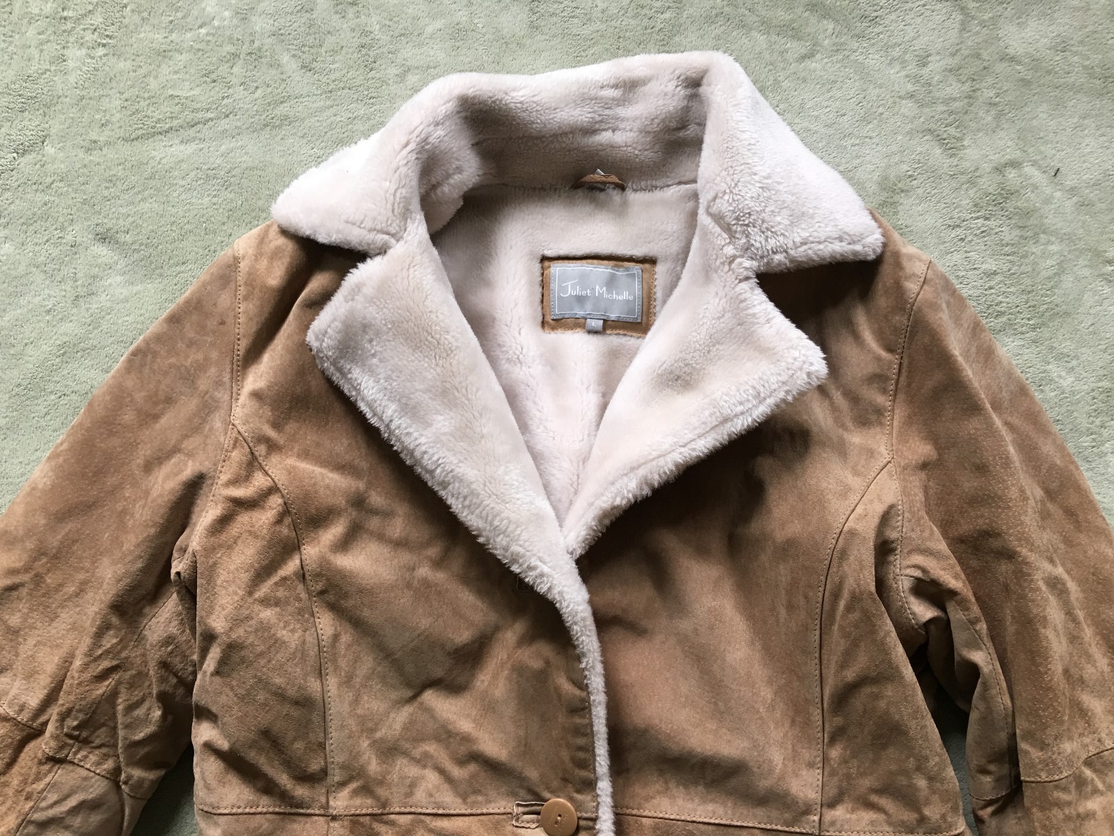 Manteau D'hiver Doudoune Juliet Michelle - Marron - Taille L - Mi-long - Polyester