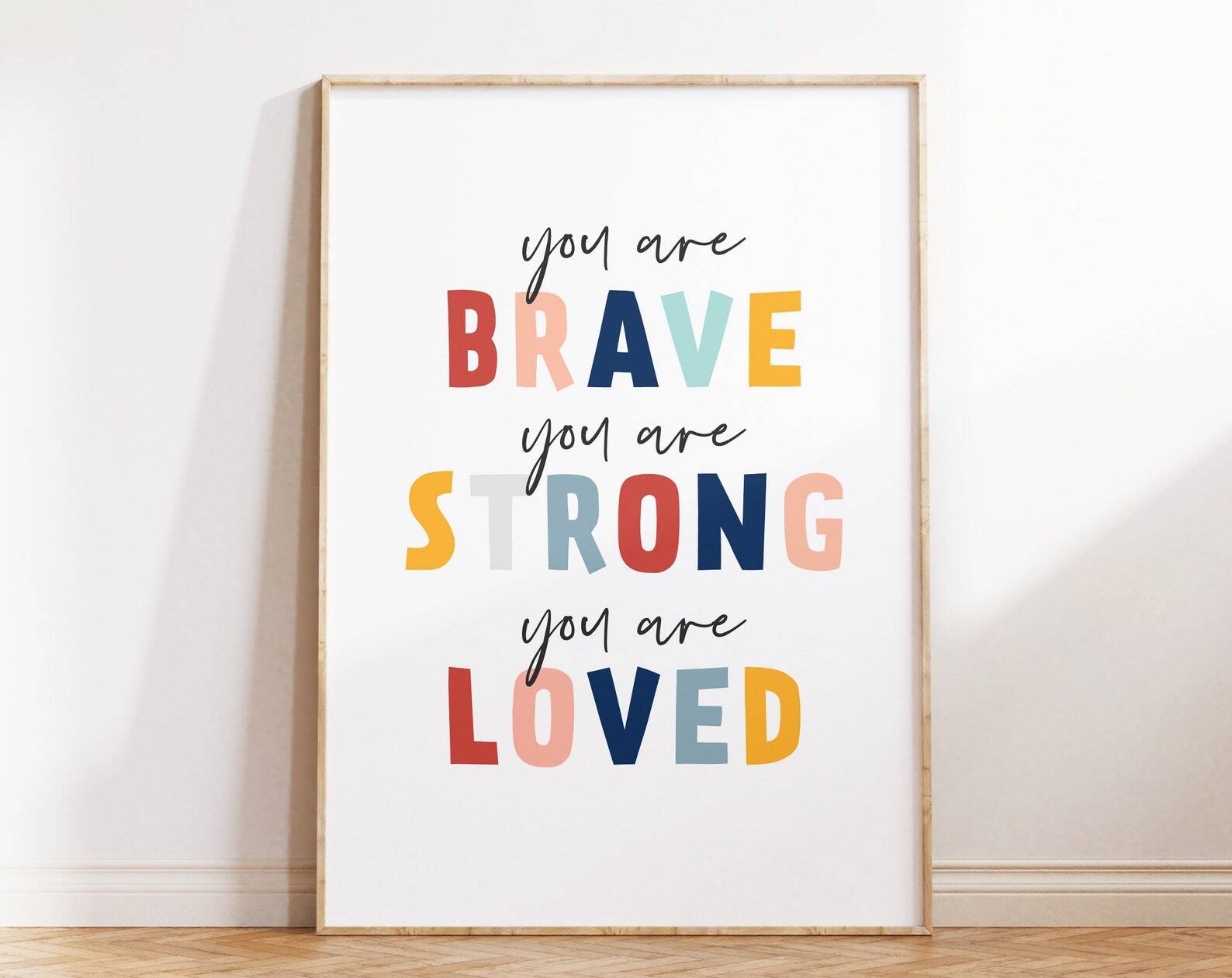 Inspirational Quotes Art For Kids Room Printable Wall Art Playroom Wall Decor