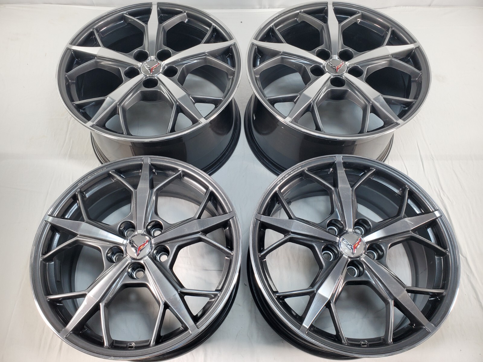 OEM 2020-2024 Chevrolet Corvette C8 Trident Stingray Wheels Rims 19