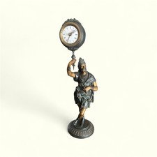 Antique french statue clock 19th century