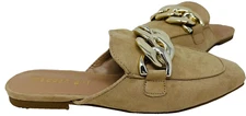 Madden Girl Women's Squiree Slip On Comfort Mule Dress Shoes Beige Size:6 110K