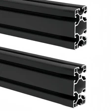 2PCS 4080 T Slot Aluminum Extrusion European Standard Linear Rail 200mm ~ 1220mm