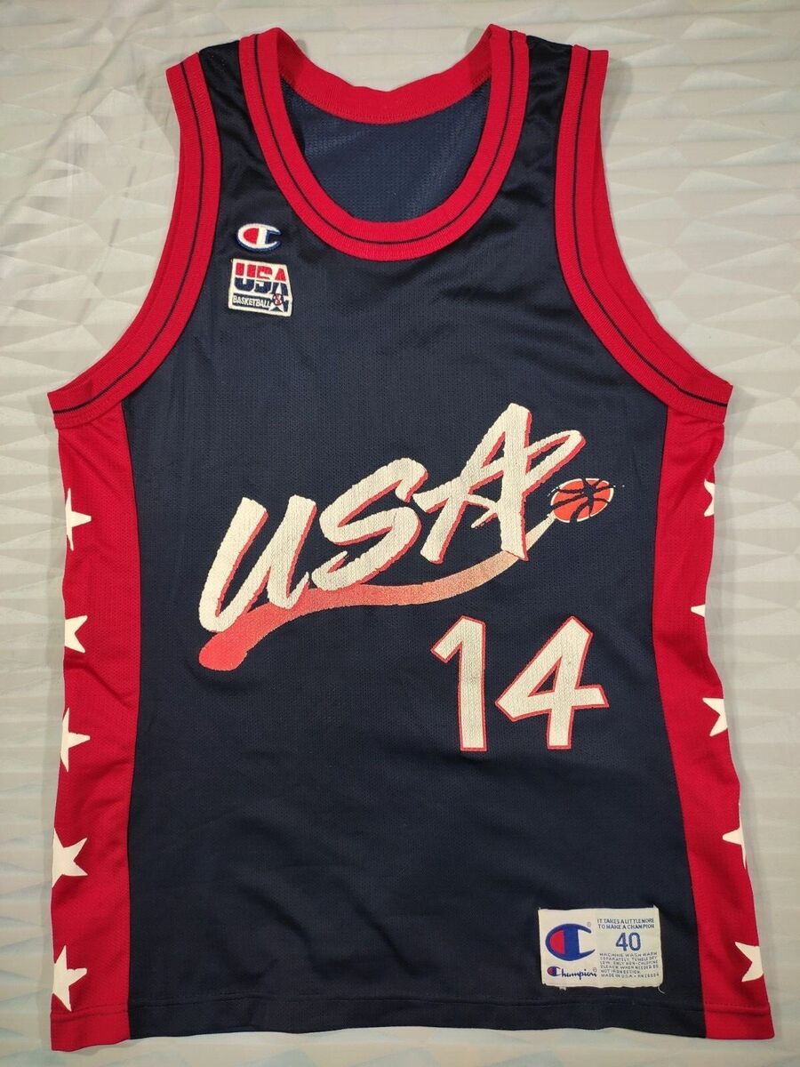 Vintage Olympic USA Team Glenn Robinson #14 Basketball NBA Vintage Olympic USA Team Glenn Robinson #14 Basketball NBA