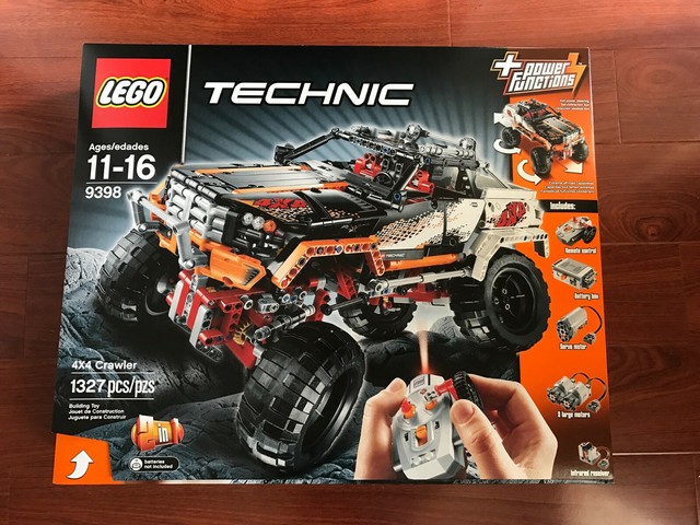 lego technic remote control 4x4 crawler jeep 9398