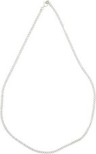 Stainless Steel 20 Inch Curb Link Chain With Clasp Closure For Jewelry Making