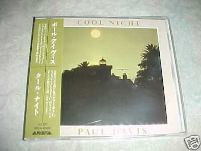 Paul Davis New Sealed Cool Night Oop Rare Japan Cd Arista W Obi Free Ship Ebay