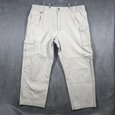 5.11 Tactical Series Pants Mens 44x32 Beige Utility Cargo Pockets Style# 74251