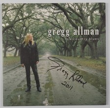 Gregg Allman JSA Signed Autograph Album Record LP Vinyl